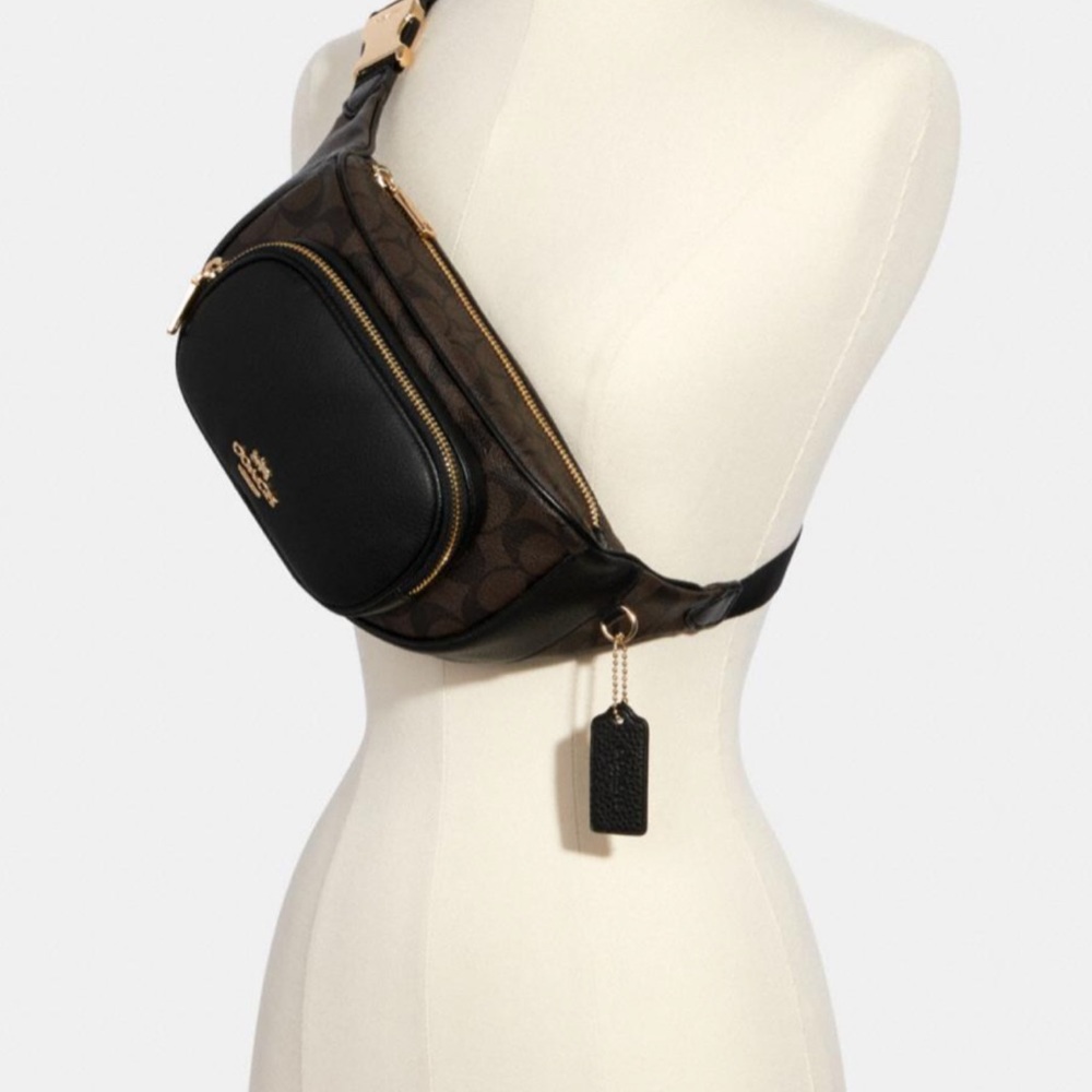 Brand new unopened Coach court belt bag